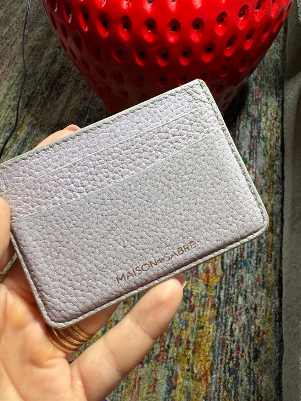 Maison De Sabre Card Holder